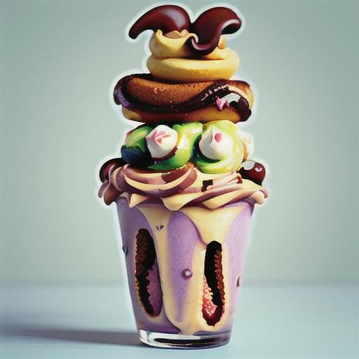 Vegan choc-raspberry soft serve