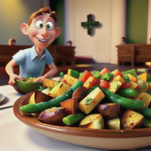 Country Style Green Beans with Red Potatoes