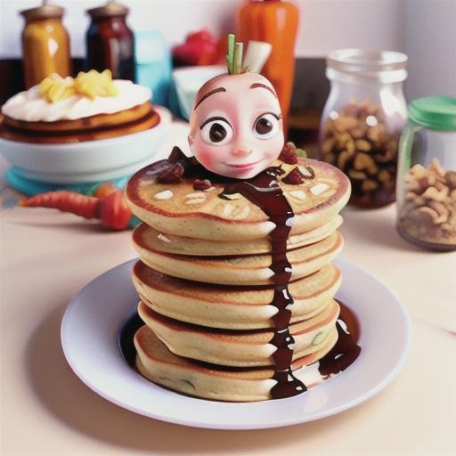 Carrot Cake Pancakes