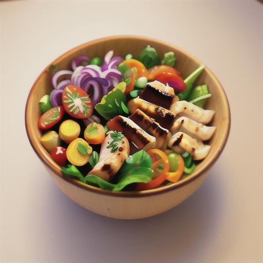 Easy Sesame Chicken Salad