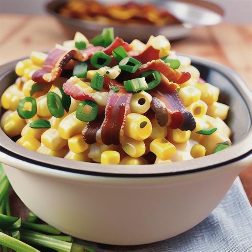 Slow Cooker Creamed Corn with Onion and Chives