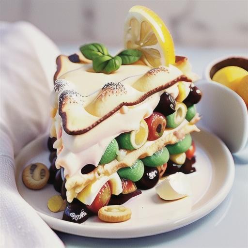 Lemon dessert lasagne recipe