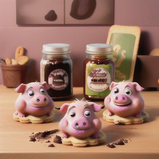 Muddy little pig biscuits