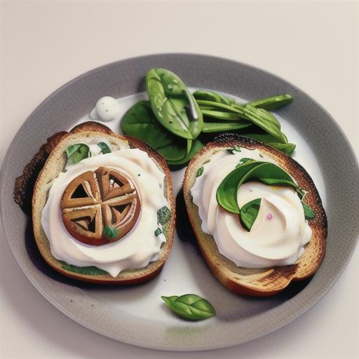 Toasted Popeye bread