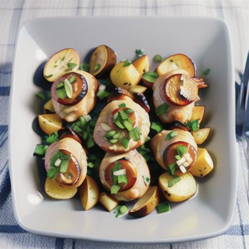 Herb-Roasted Chicken Thighs With Potatoes
