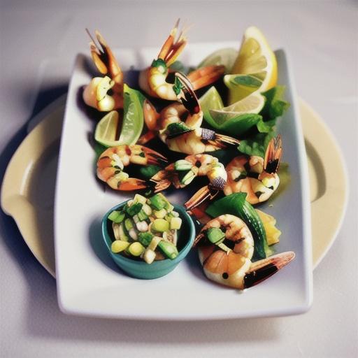 Easy Grilled Shrimp Fajitas