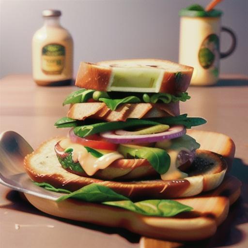 Fontina Panini with Spinach