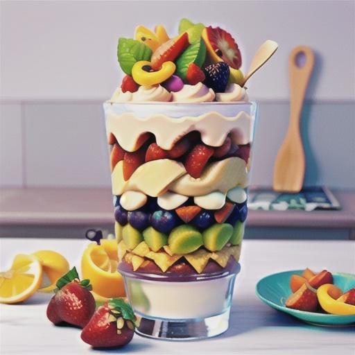 Summer Fruit Trifle