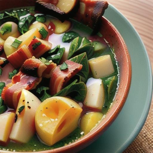 Chilled Kale and Potato Soup