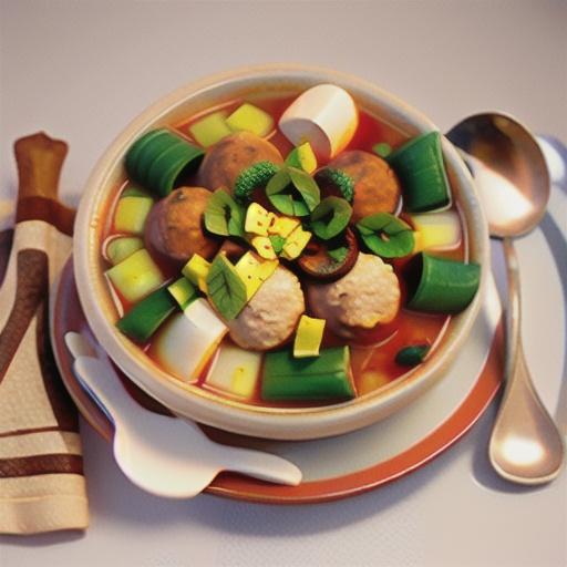 Meatball Minestrone Soup