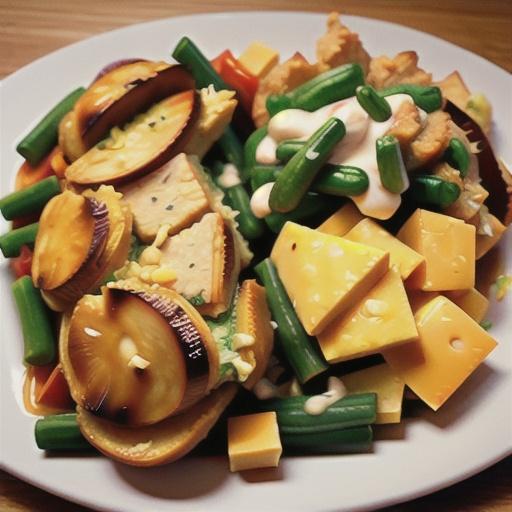 Chicken, Stuffing and Green Bean Casserole