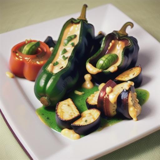 Stuffed Poblano Peppers