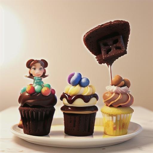 Mini Brownie Sundae Bowls