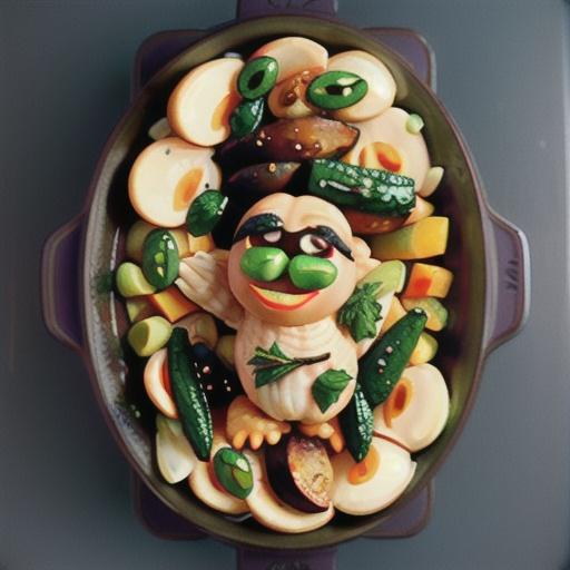 French chicken with tarragon and vegetables recipe