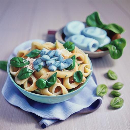 Creamy Gorgonzola Spinach Pasta