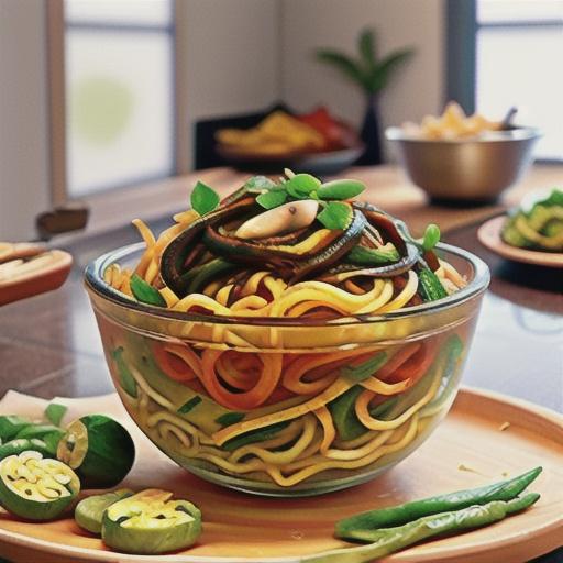 Korean Glass Noodles (Jap Chae)