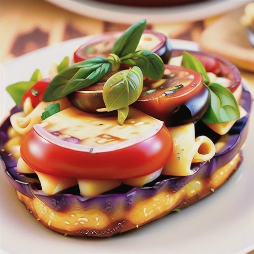 Italian Eggplant Tomato Bake