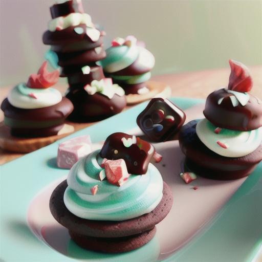 Chocolate-Mint Cookies
