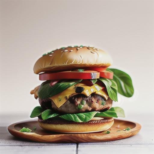 Mushroom steak burger recipe