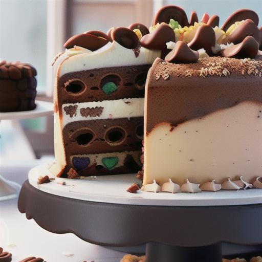 German Chocolate Snack Cake With Coconut-Pecan Frosting