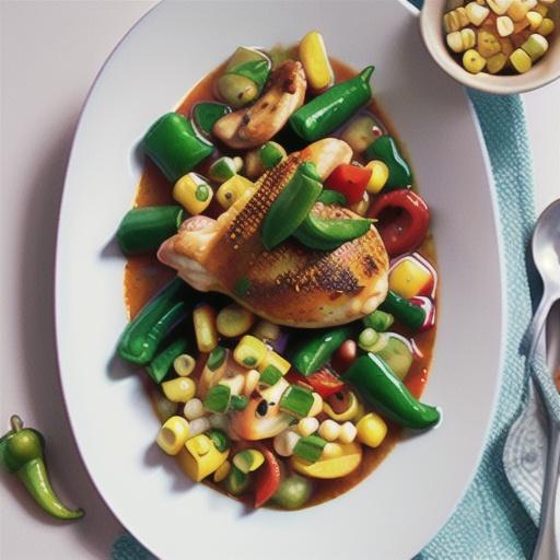 Chicken Stew With Tomatillo Sauce