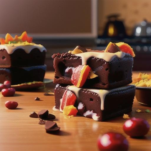 Cranberry-Orange Brownies