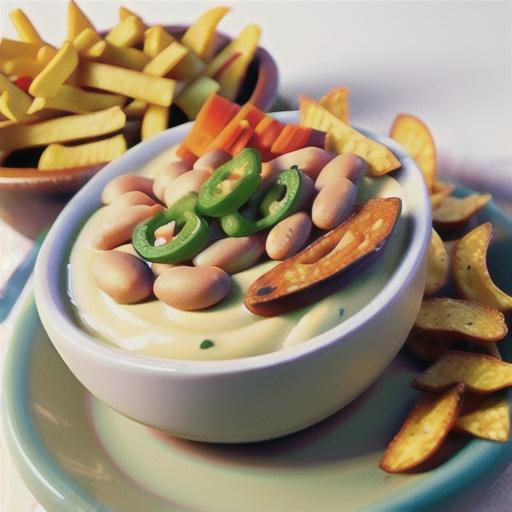 Sunday Football Cheese Dip and Chips