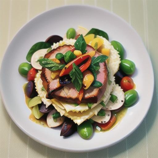 Parmesan veal with fennel salad