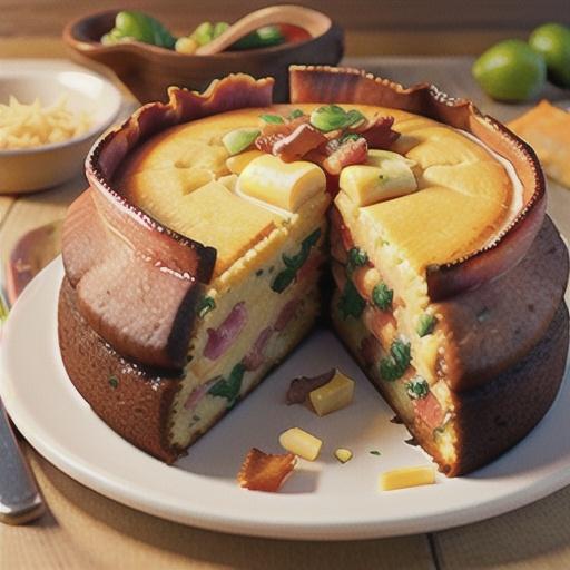 Upside-Down Cowboy Cornbread