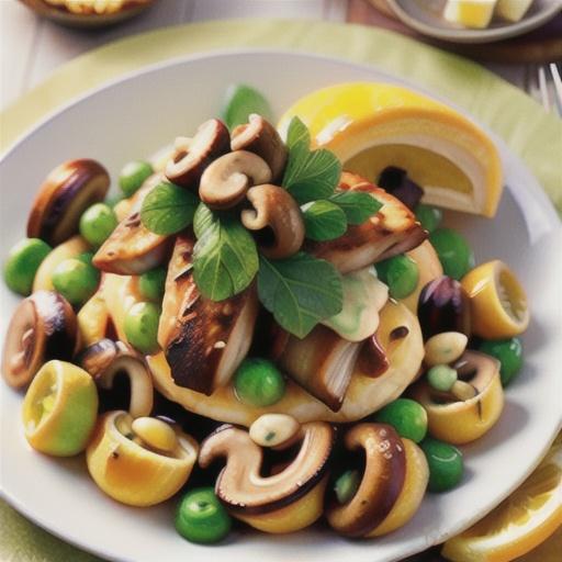 Mushroom Chicken Piccata