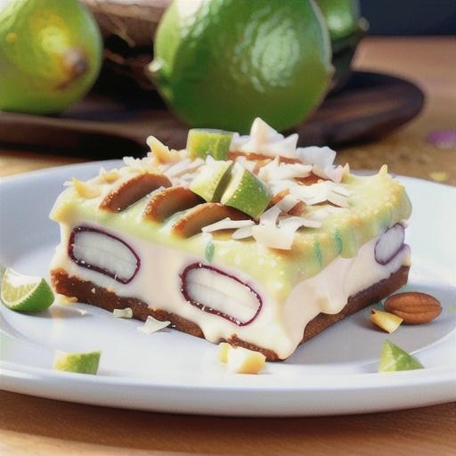 Low-Carb Coconut Lime Bars