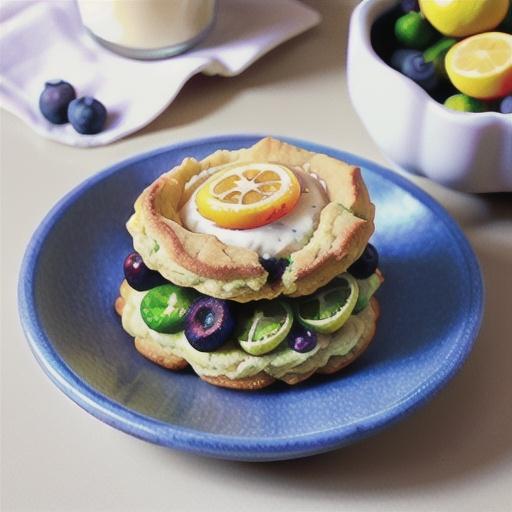 Blueberry Lemon Breakfast Biscuits