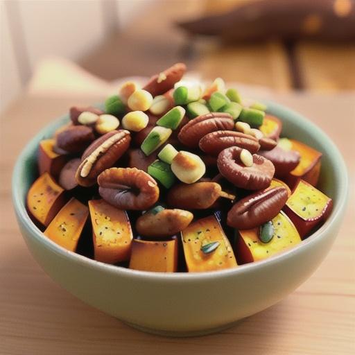 Maple Pecan-Glazed Sweet Potatoes