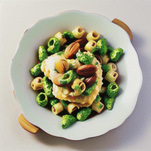 Chicken Cavatappi with Chef John’s Almond-Arugula Pesto