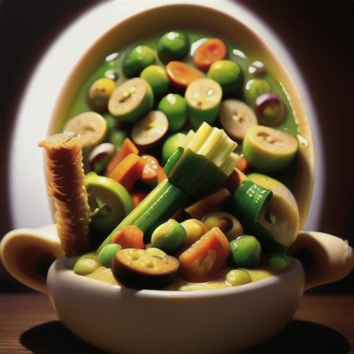 Ham Bone and Green Split Pea Soup