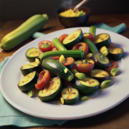 Butter Fried Zucchini