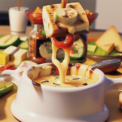 Havarti-Cheddar Fondue