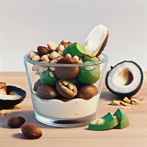 Healthier ‘Snickers’ dessert cups