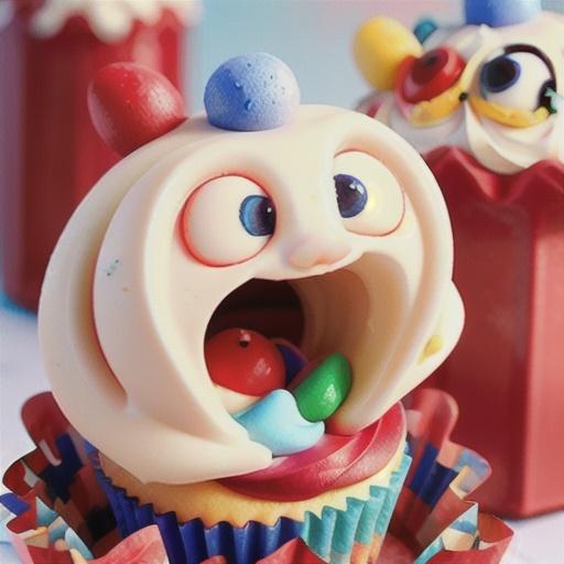 Surprise on the Inside Red, White and Blue Cupcakes