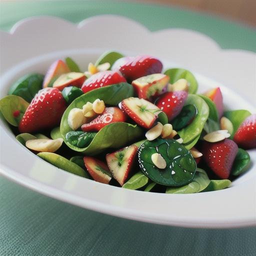 Spinach and Strawberry Salad