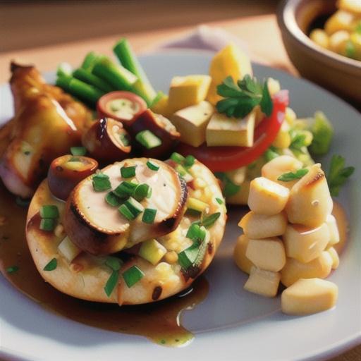 Stuffed Chicken Breasts with Cornbread Dressing