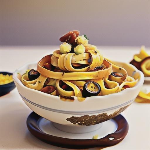 Truffled pappardelle carbonara