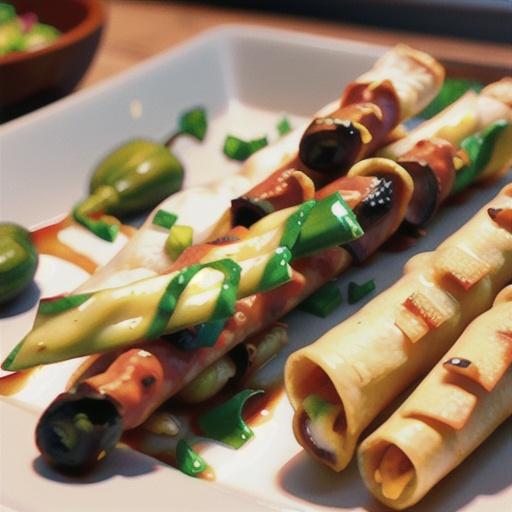 Beef, Chorizo, and Chile Flautas