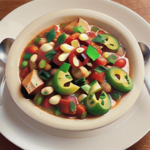 Slow Cooker Chicken Chili with Greens and Beans