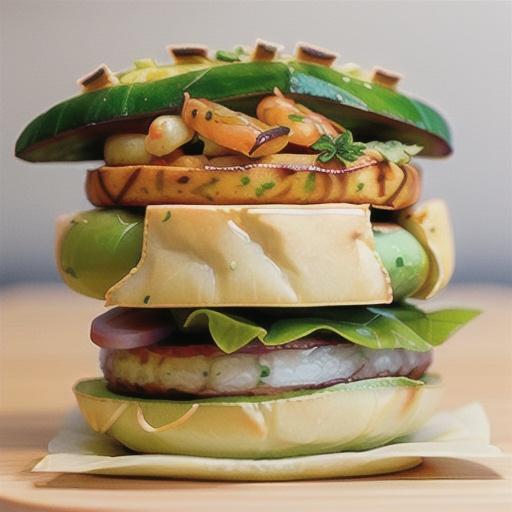 Ultimate tiger prawn rolls with avo and pickled radish recipe