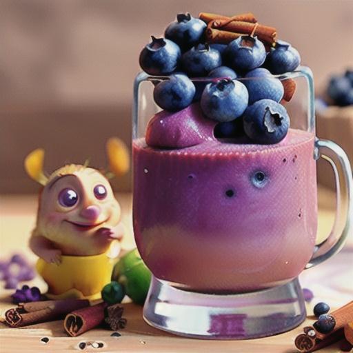 Blueberry and Spice Smoothie