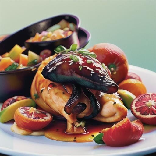 Blood Orange Chicken