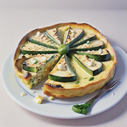 Zucchini-Feta Frittata
