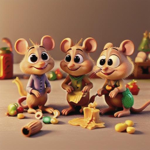 Peanut Butter Christmas Mice