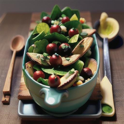 Parsley, pine nut & currant salad